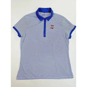 Nike Golf Dri Fit Women's Size XL Los Angeles Country Club Walker Cup Logo Polo